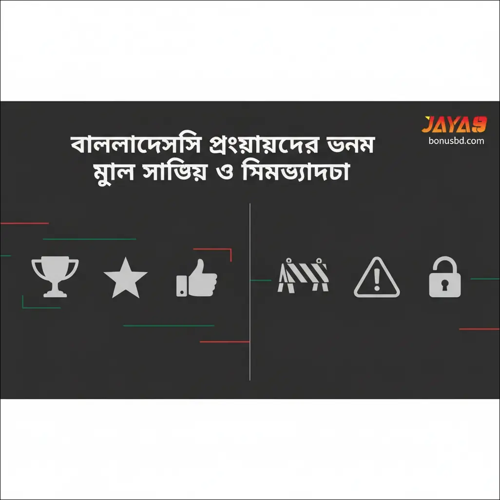 বাংলাদেশি প্লেয়ারদের জন্য মূল সুবিধা ও সীমাবদ্ধতা