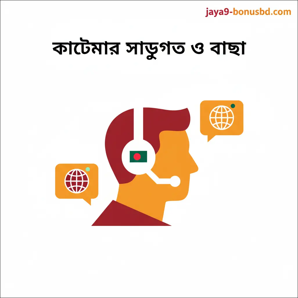 কাস্টমার সাপোর্ট ও ভাষা