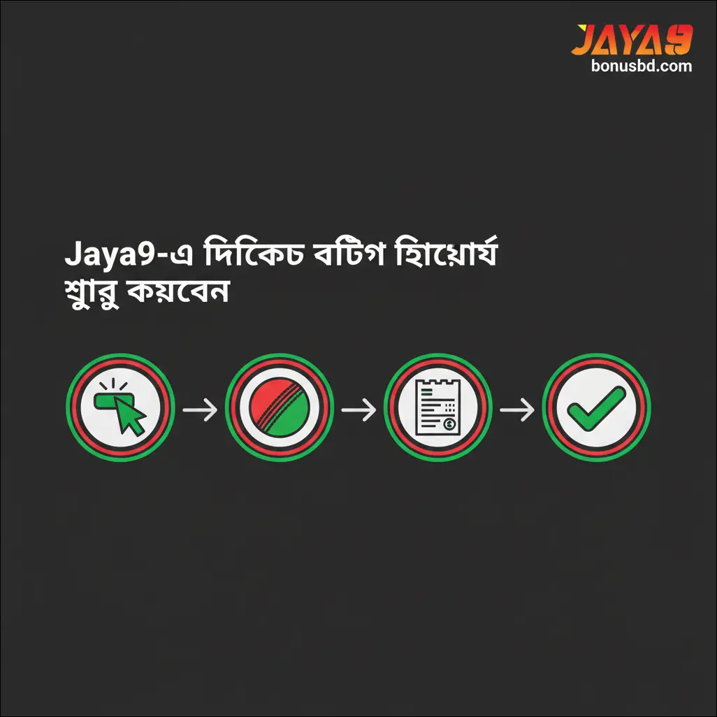 Jaya9-এ ক্রিকেট বেটিং কীভাবে শুরু করবেন